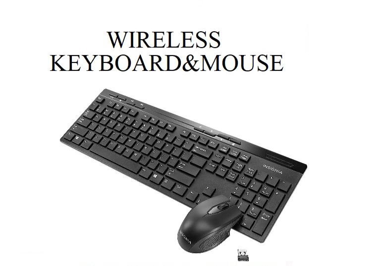 Wireless Keyboard & Mouse - 25K .
