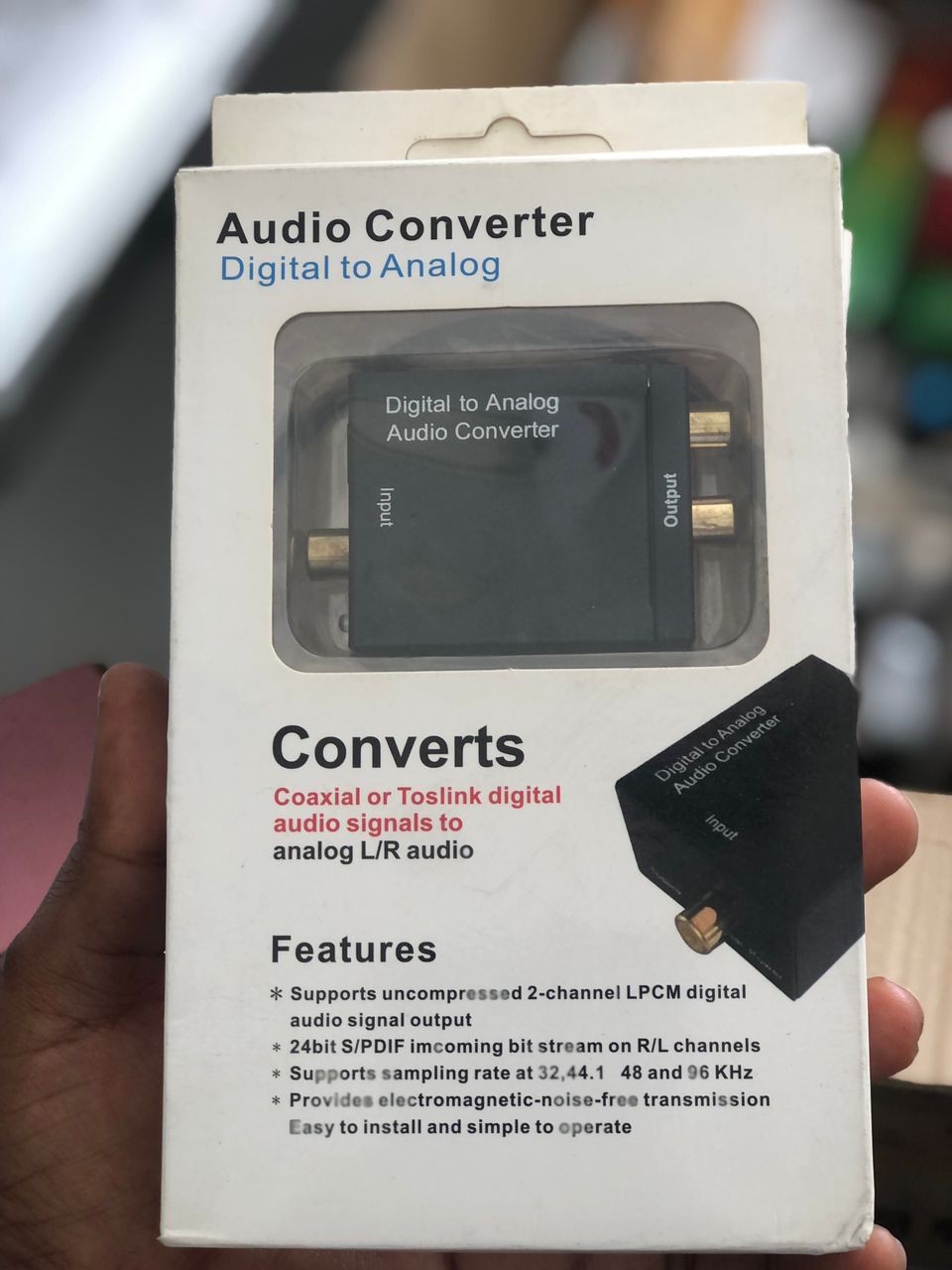 Digital-Analog Audio Convertor. - 30K .
