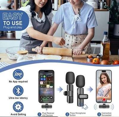 Wireless Microphone Dual -40K .